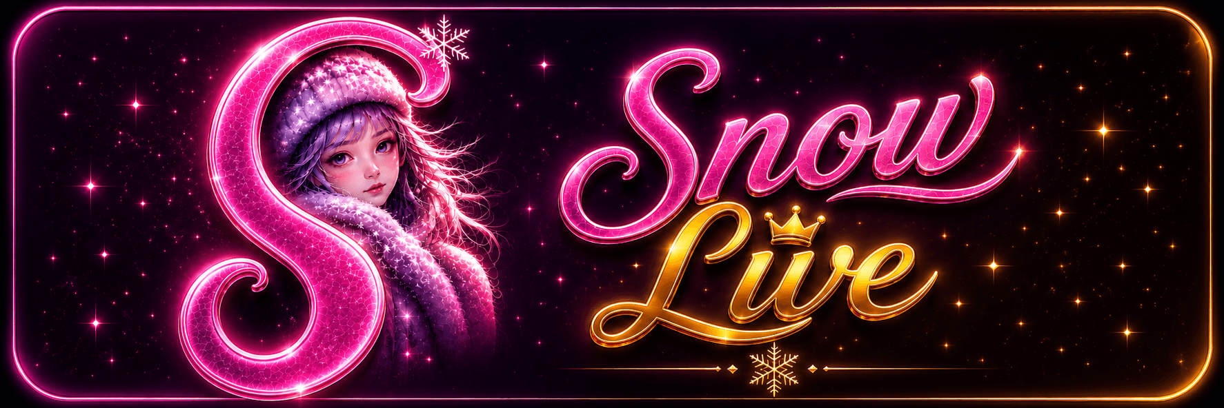 Snow Live — animated avatar frames and entrance effects